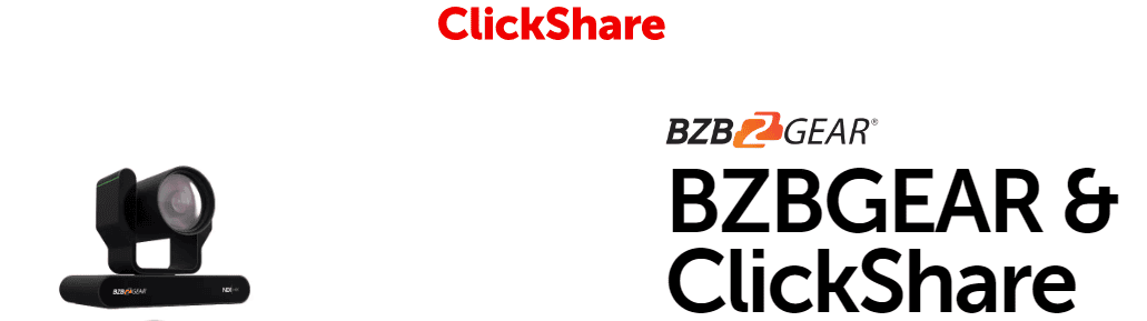 BZBGEAR & ClickShare